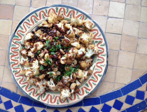 Rafele cauliflower med