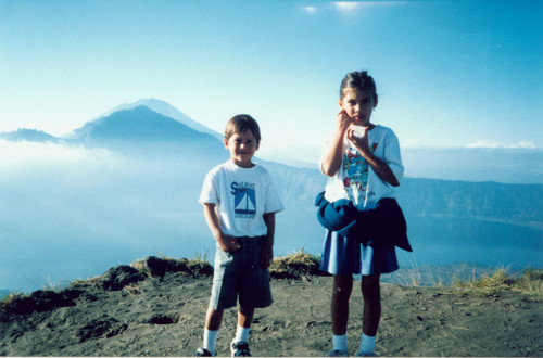 top of mt batur